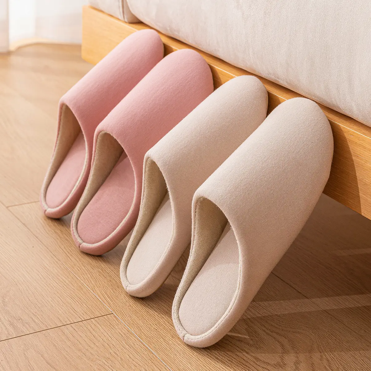 Japanese Style Soft Slippers for Men Women Indoor Warm Winter - Image 5