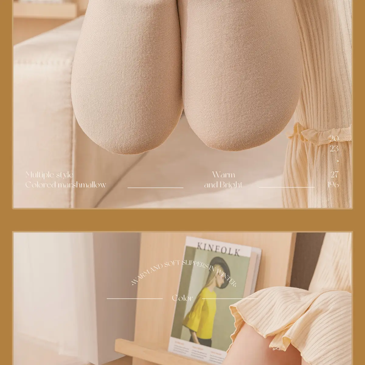 Japanese Style Soft Slippers for Men Women Indoor Warm Winter — feature 14