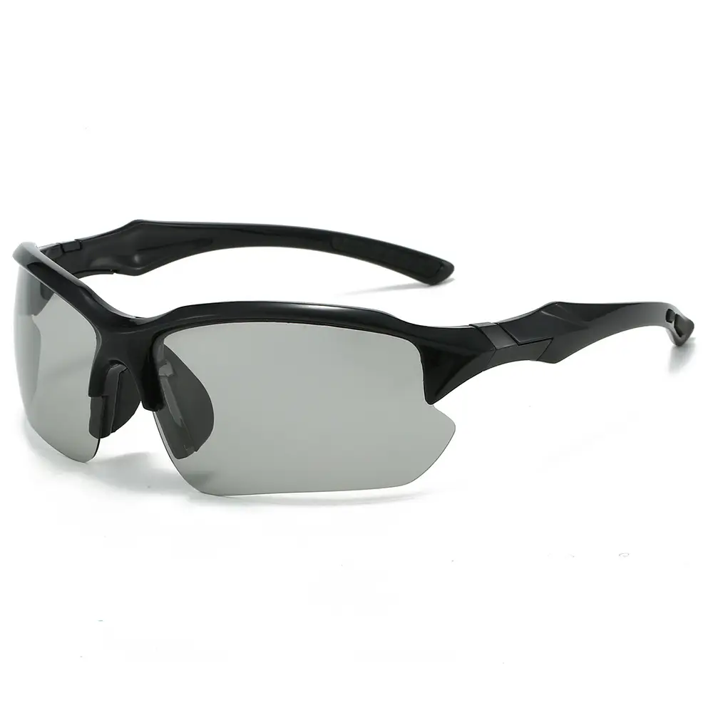 Men's Polarized Sunglasses White Red Lightweight Riding Running Fishing