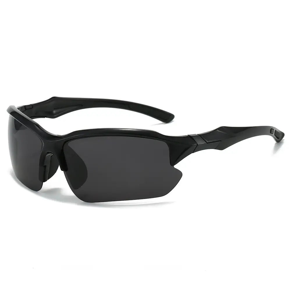 Men's Polarized Sunglasses White Red Lightweight Riding Running Fishing