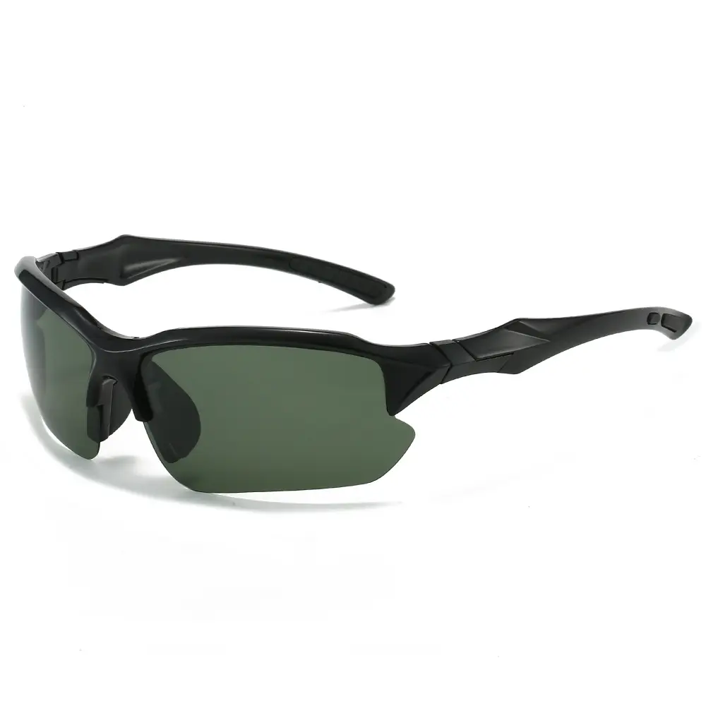 Men's Polarized Sunglasses White Red Lightweight Riding Running Fishing