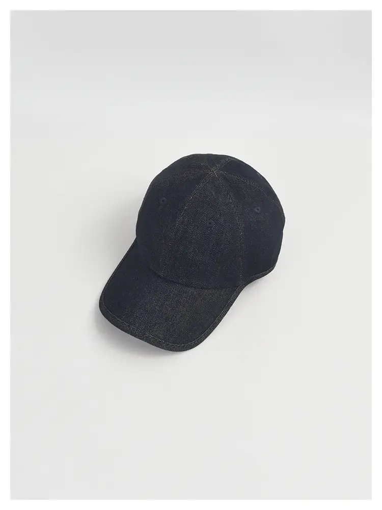 Dark Blue Leather Baseball Cap for Men Women Autumn Winter — feature 5