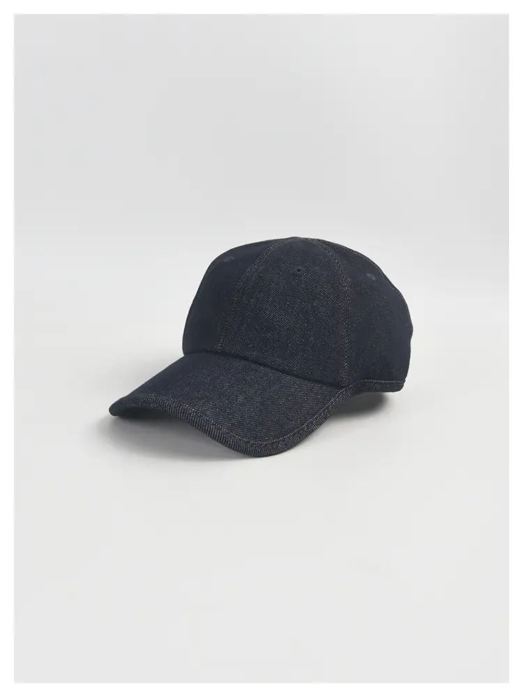 Dark Blue Leather Baseball Cap for Men Women Autumn Winter — feature 6