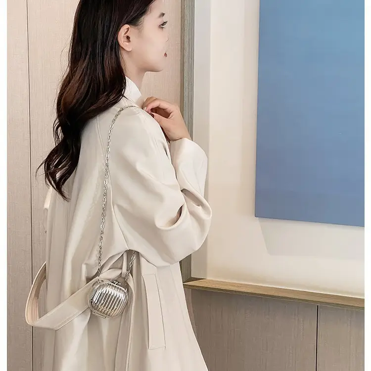 Golden Coin Purse Crossbody Bag 2026 Fashion