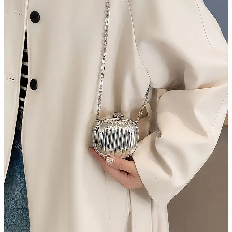 Golden Coin Purse Crossbody Bag 2026 Fashion