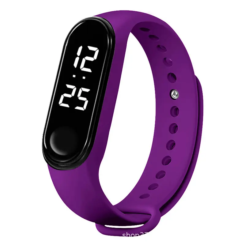 Pink Digital Smart Lock Bracelet for Men Women - Image 11