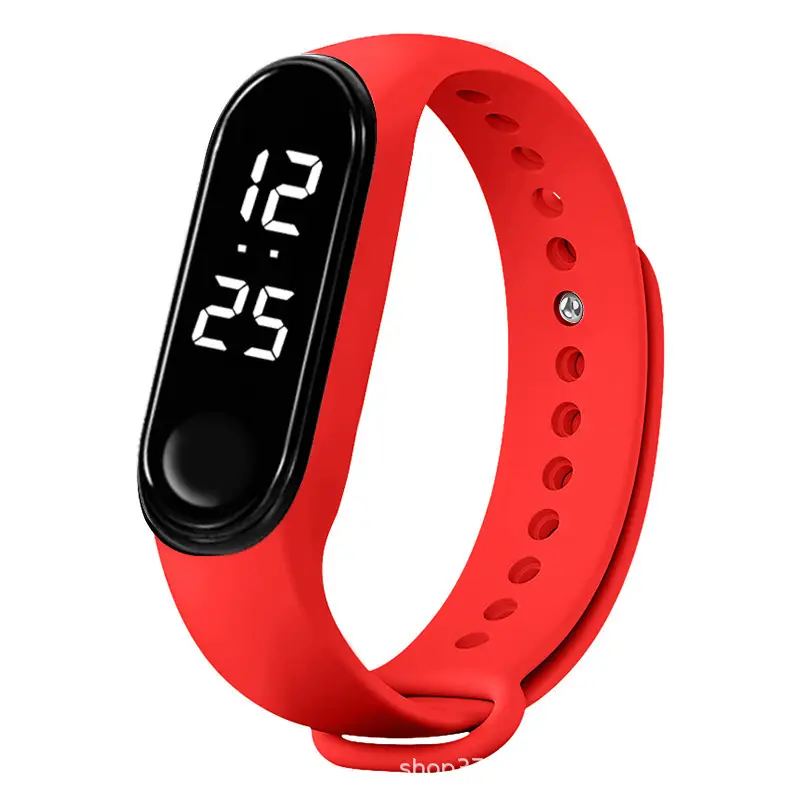 Pink Digital Smart Lock Bracelet for Men Women - Image 3