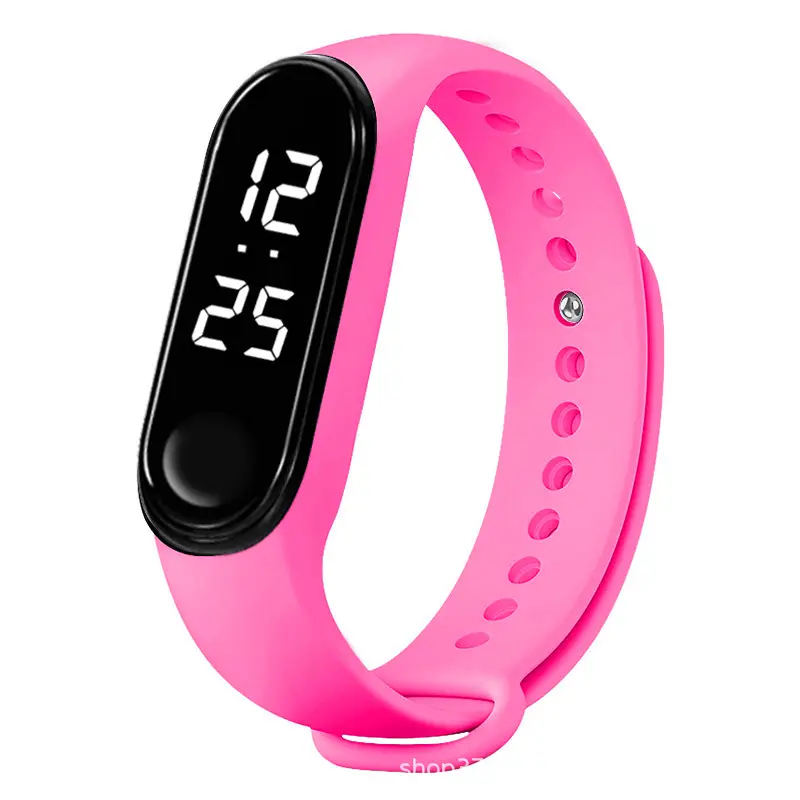 Pink Digital Smart Lock Bracelet for Men Women - Image 5