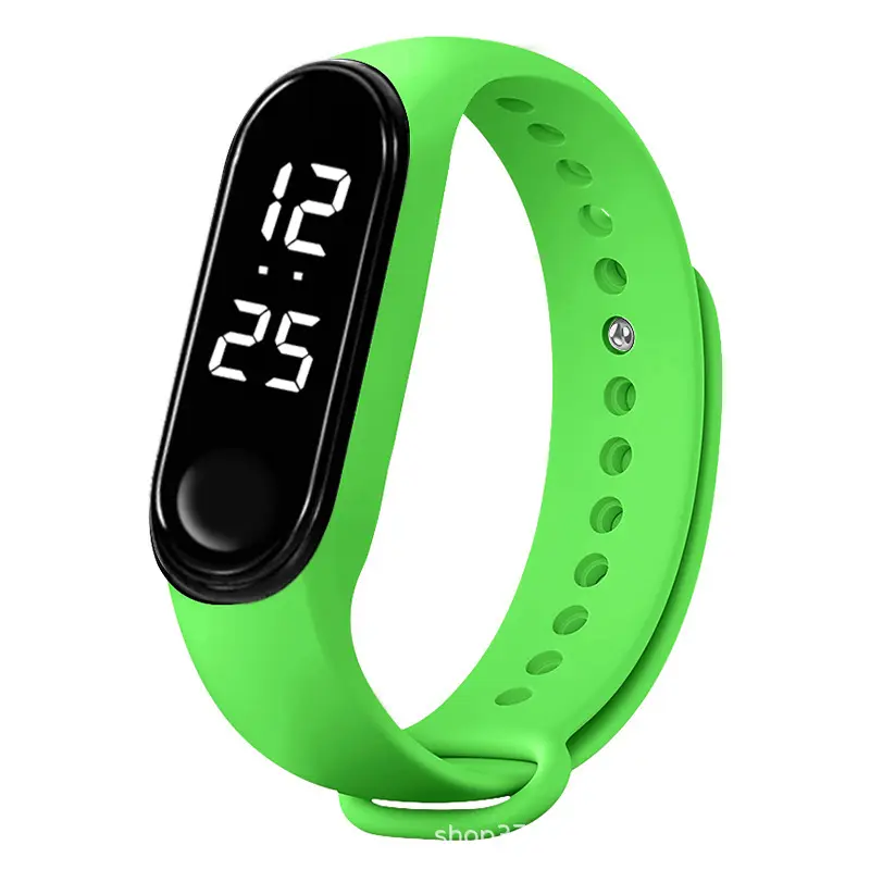 Pink Digital Smart Lock Bracelet for Men Women - Image 6