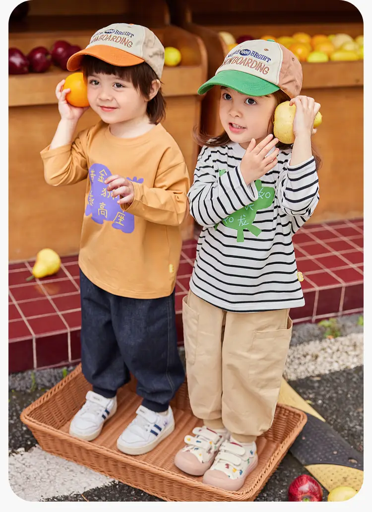 Dudu's Beige Spring Boys T-Shirt Jeans Set — feature 34