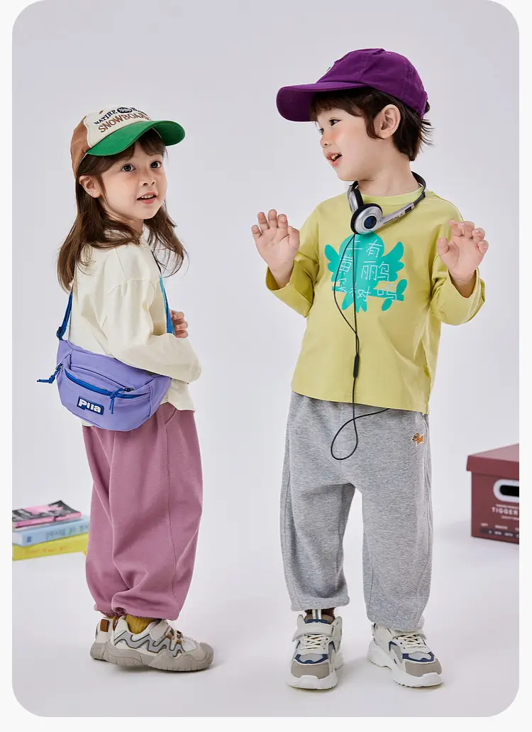 Dudu's Beige Spring Boys T-Shirt Jeans Set — feature 42