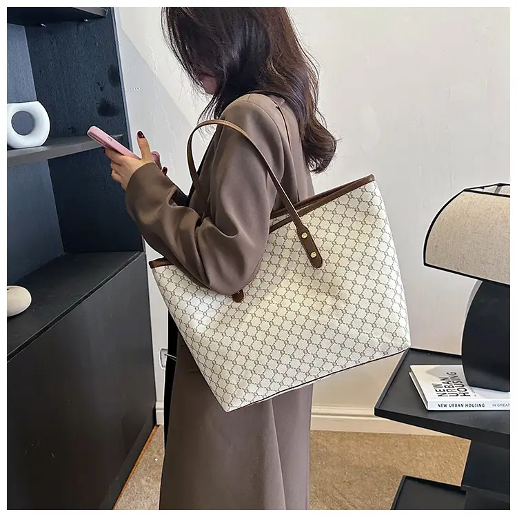 Retro Work Shoulder Bag Women 2024 Spring New — feature 14