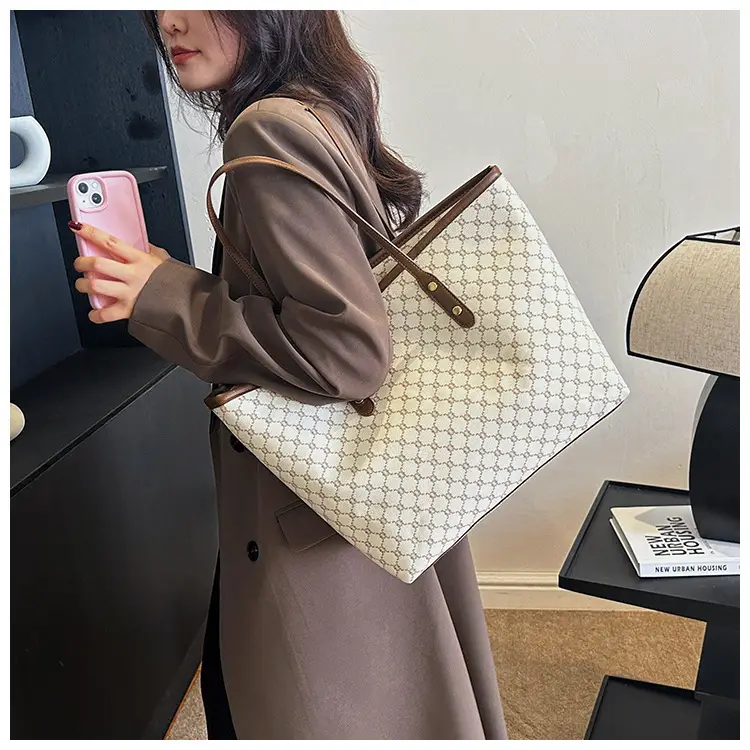 Retro Work Shoulder Bag Women 2024 Spring New — feature 15