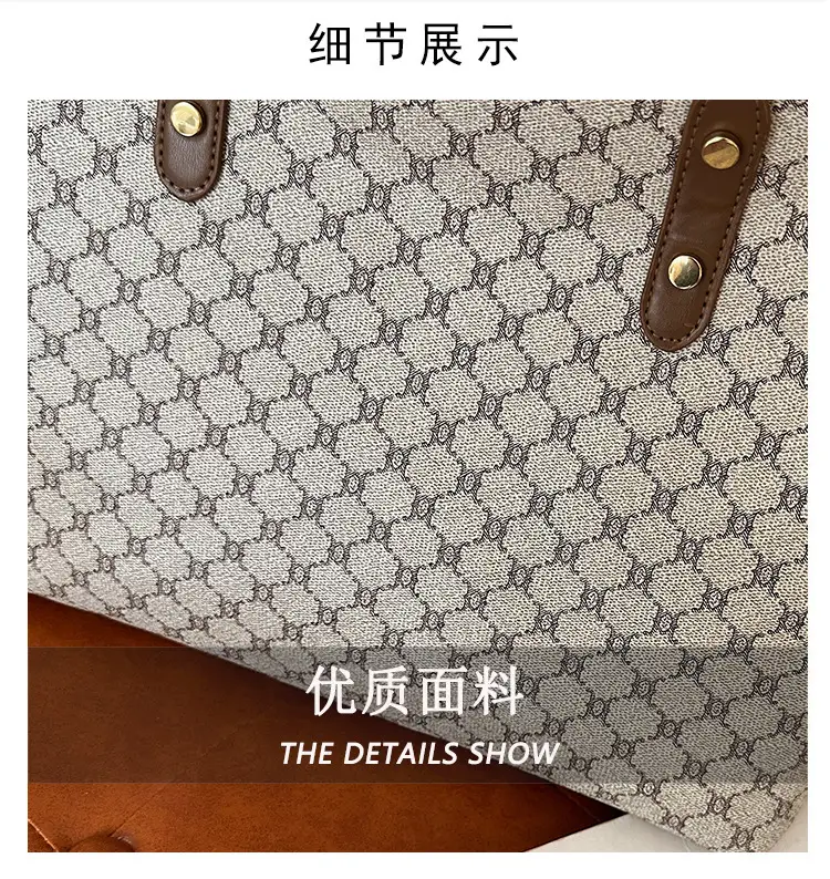 Retro Work Shoulder Bag Women 2024 Spring New — feature 3