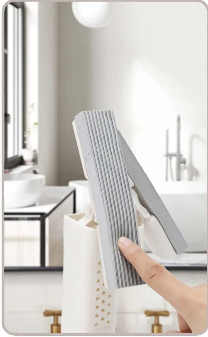 Household Lazy Small Mop Multi-Functional Single Hand-Held Hand-Washable Bathroom Toilet Kitchen Housework Cleaning Lightweight — feature 12