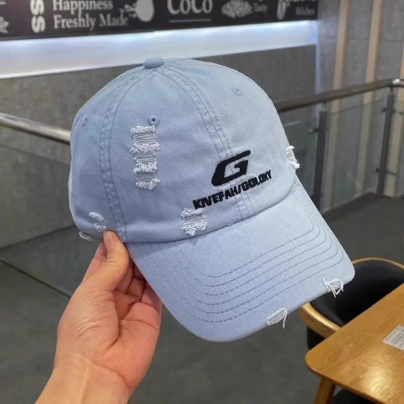 G-Branded Blue Baseball Cap for Men Women Summer - Image 8