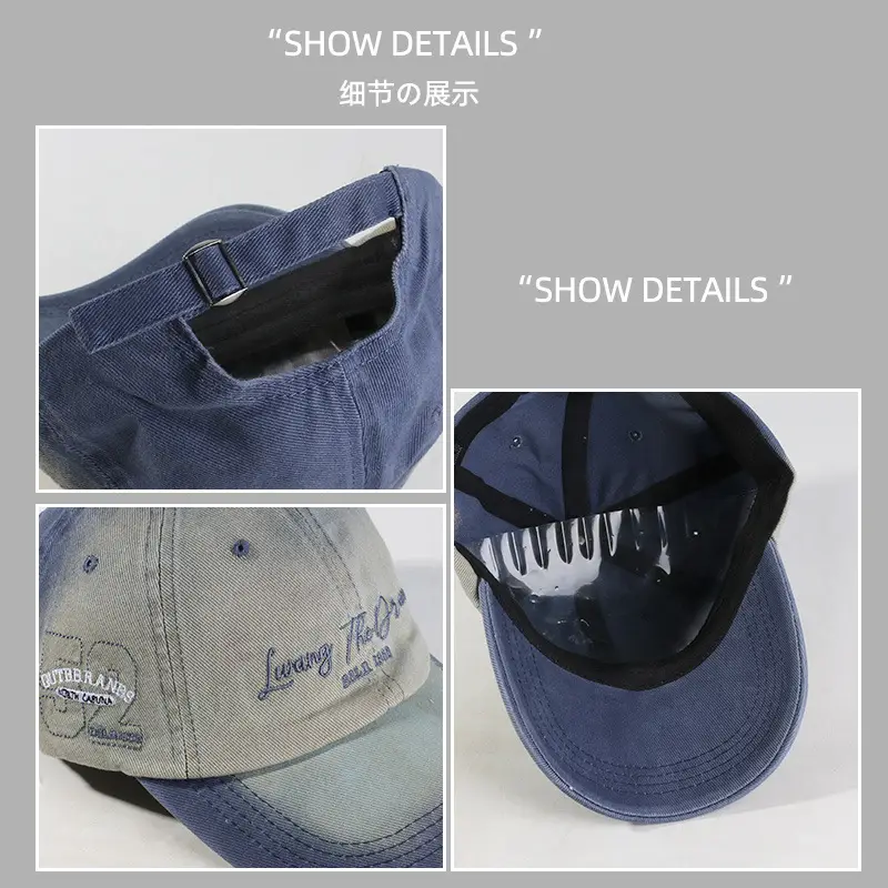 Women Gradient Cap Spring Summer Casual All-match