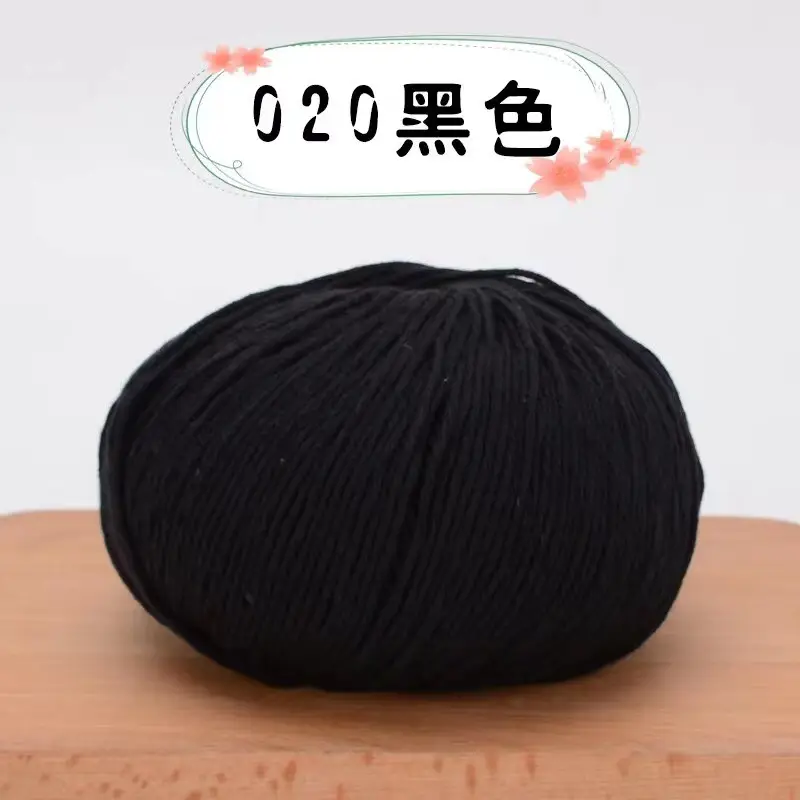 pure cotton thread baby thread pure cotton xinjiang cotton wool thread baby children hand woven diy crochet thread wholesale