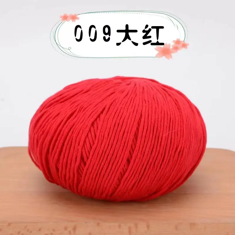 pure cotton thread baby thread pure cotton xinjiang cotton wool thread baby children hand woven diy crochet thread wholesale