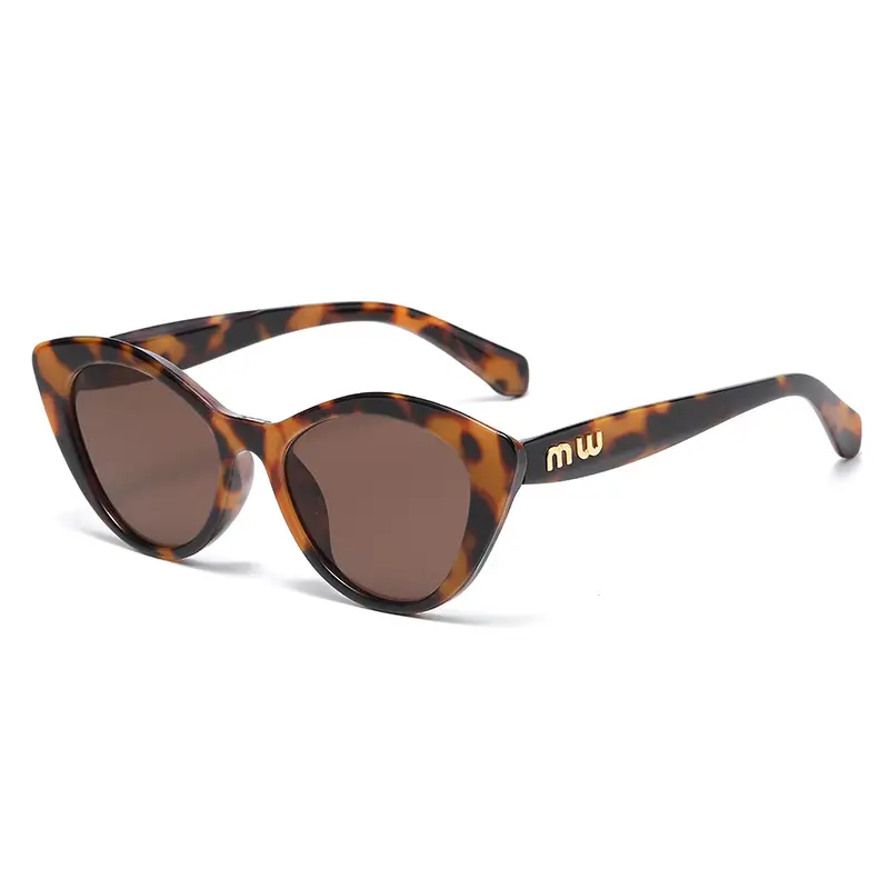 Retro Cat's Eye Anti-UV Sunglasses Large Frame - Image 5