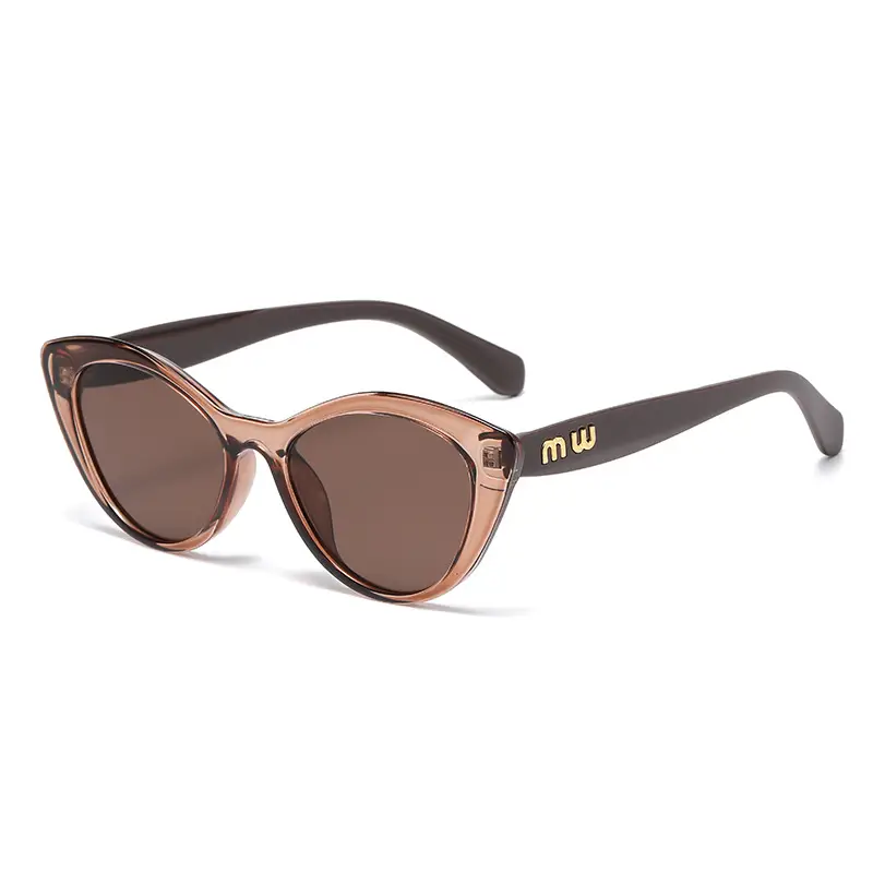 Retro Cat's Eye Anti-UV Sunglasses Large Frame - Image 7