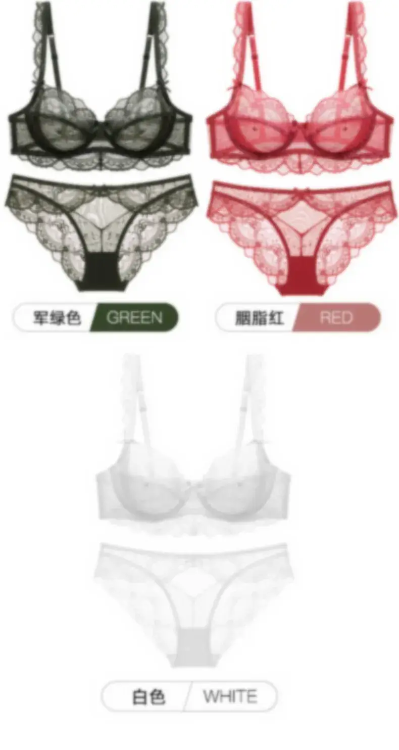 Black Lace Ultra-Thin Intimates with Big Breasts — feature 3