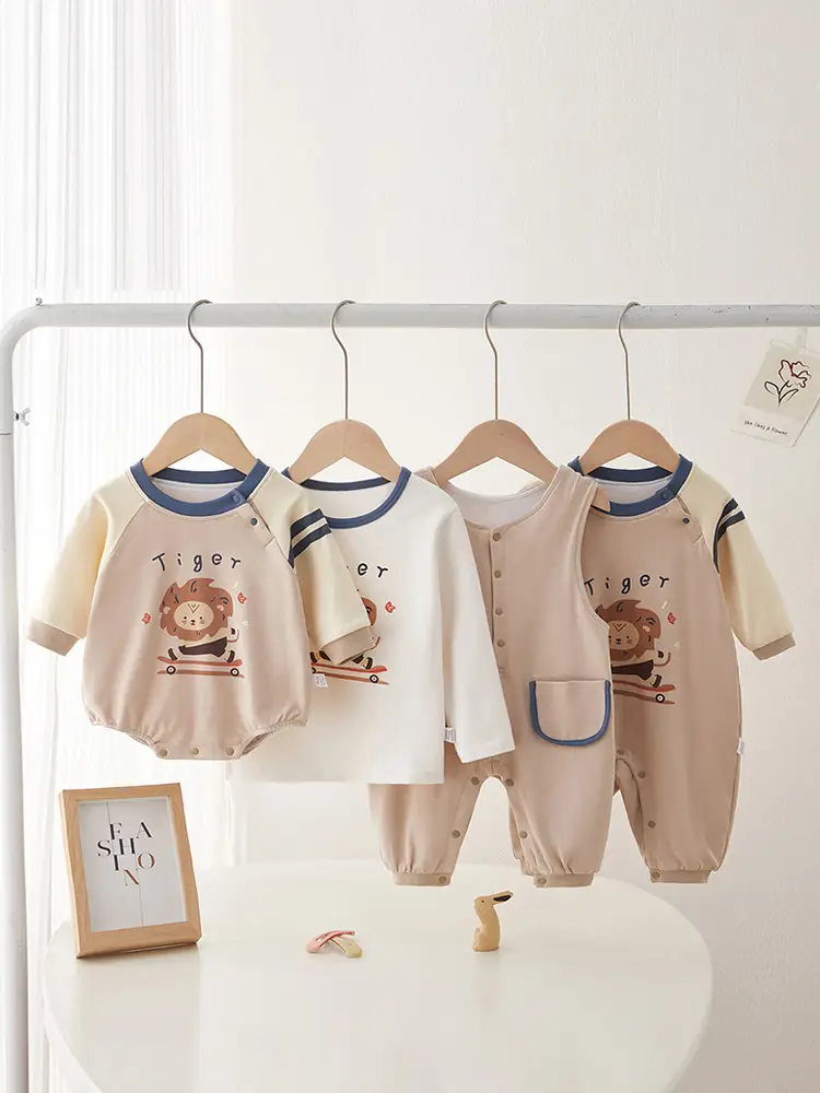 Kids Long Sleeve T-Shirt White Korean Style Cartoon Top - Image 3