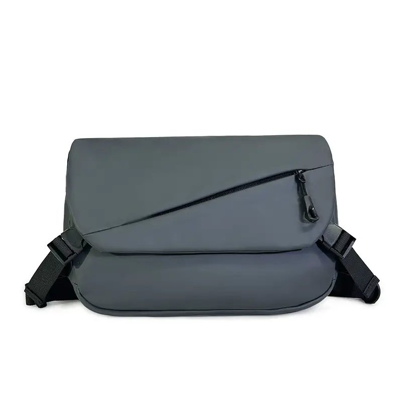 Flip Men's Grey Satchel Crossbody Bag 2024 - Image 8