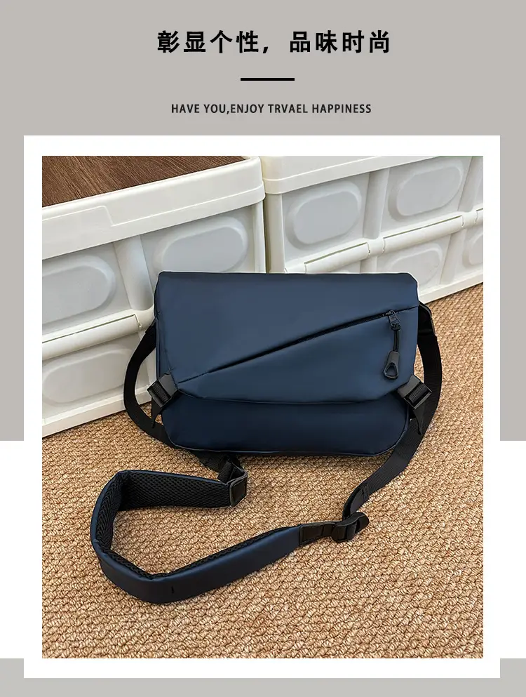 Flip Men's Grey Satchel Crossbody Bag 2024 — feature 1