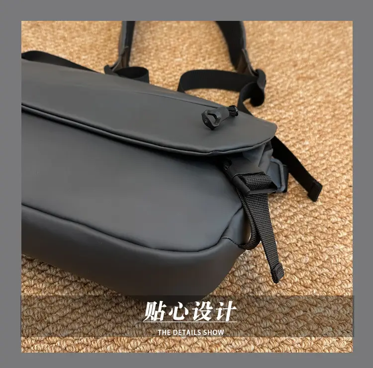 Flip Men's Grey Satchel Crossbody Bag 2024 — feature 11
