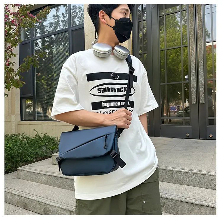 Flip Men's Grey Satchel Crossbody Bag 2024 — feature 23