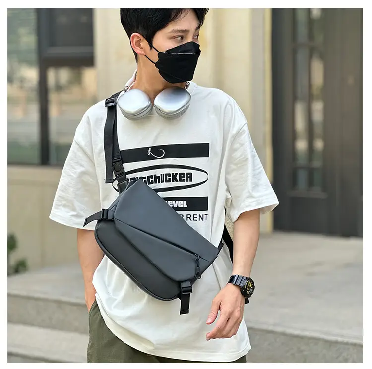 Flip Men's Grey Satchel Crossbody Bag 2024 — feature 30