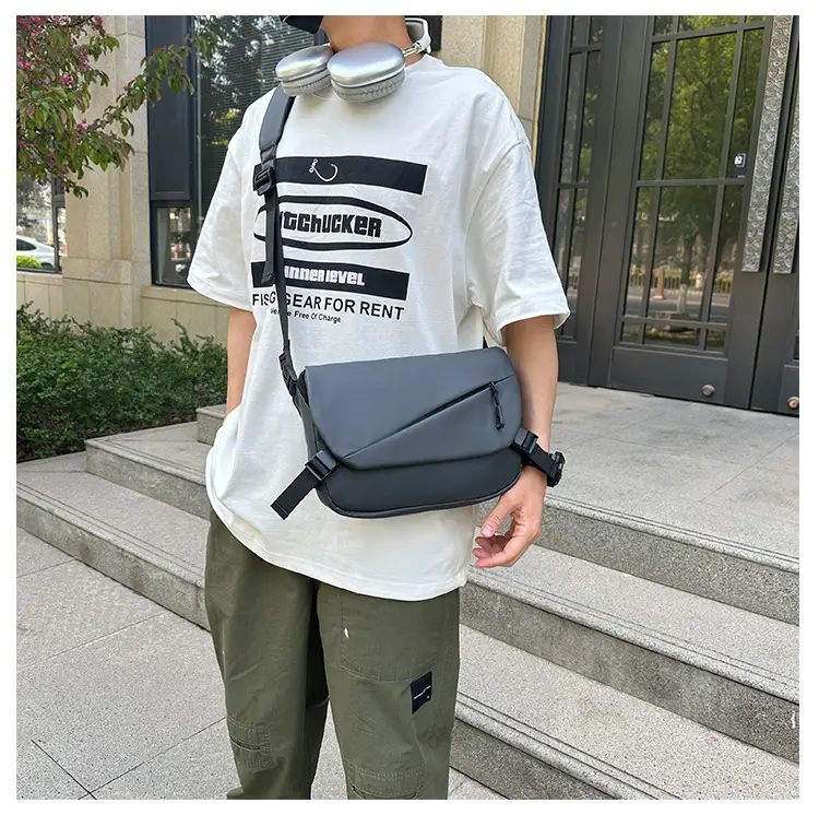 Flip Men's Grey Satchel Crossbody Bag 2024 — feature 31