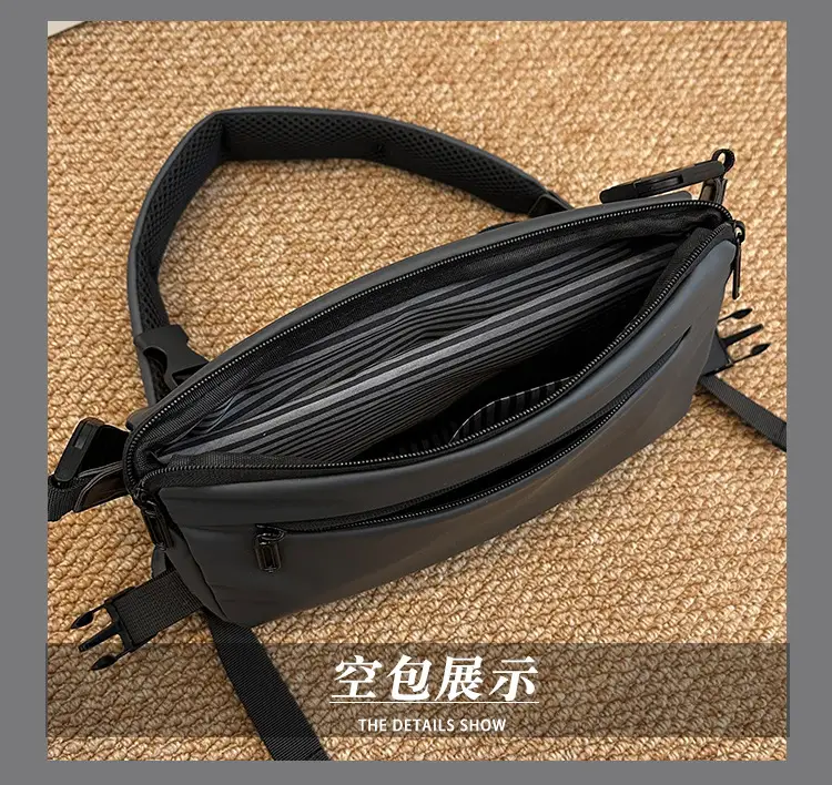 Flip Men's Grey Satchel Crossbody Bag 2024 — feature 8