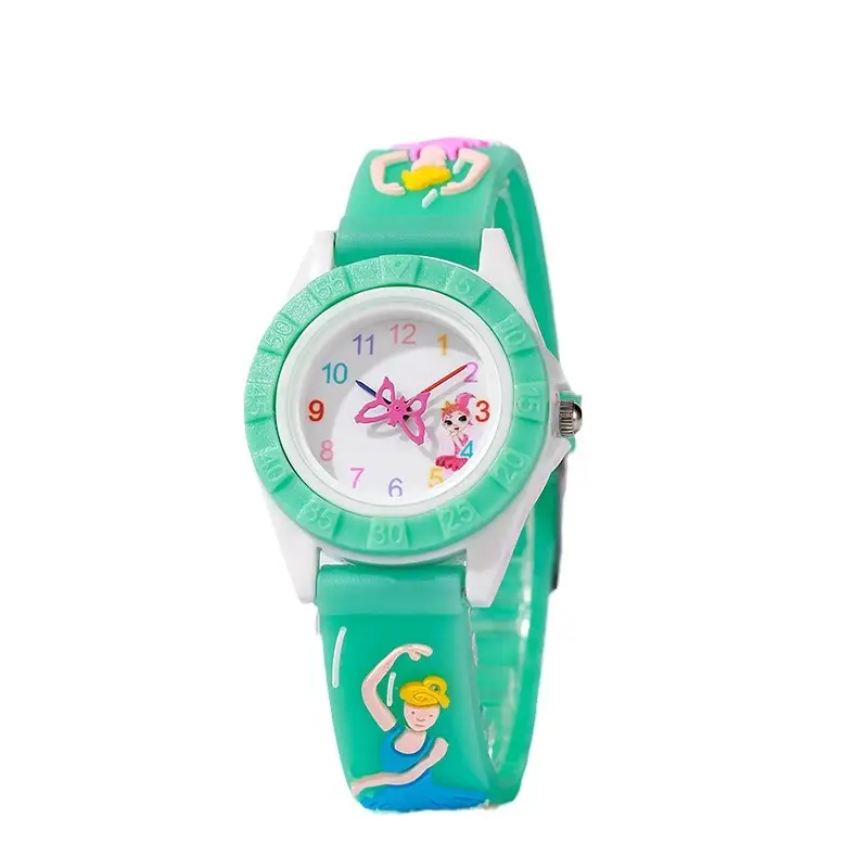 Purple Butterfly Cartoon Quartz Watch for Girls - Image 8