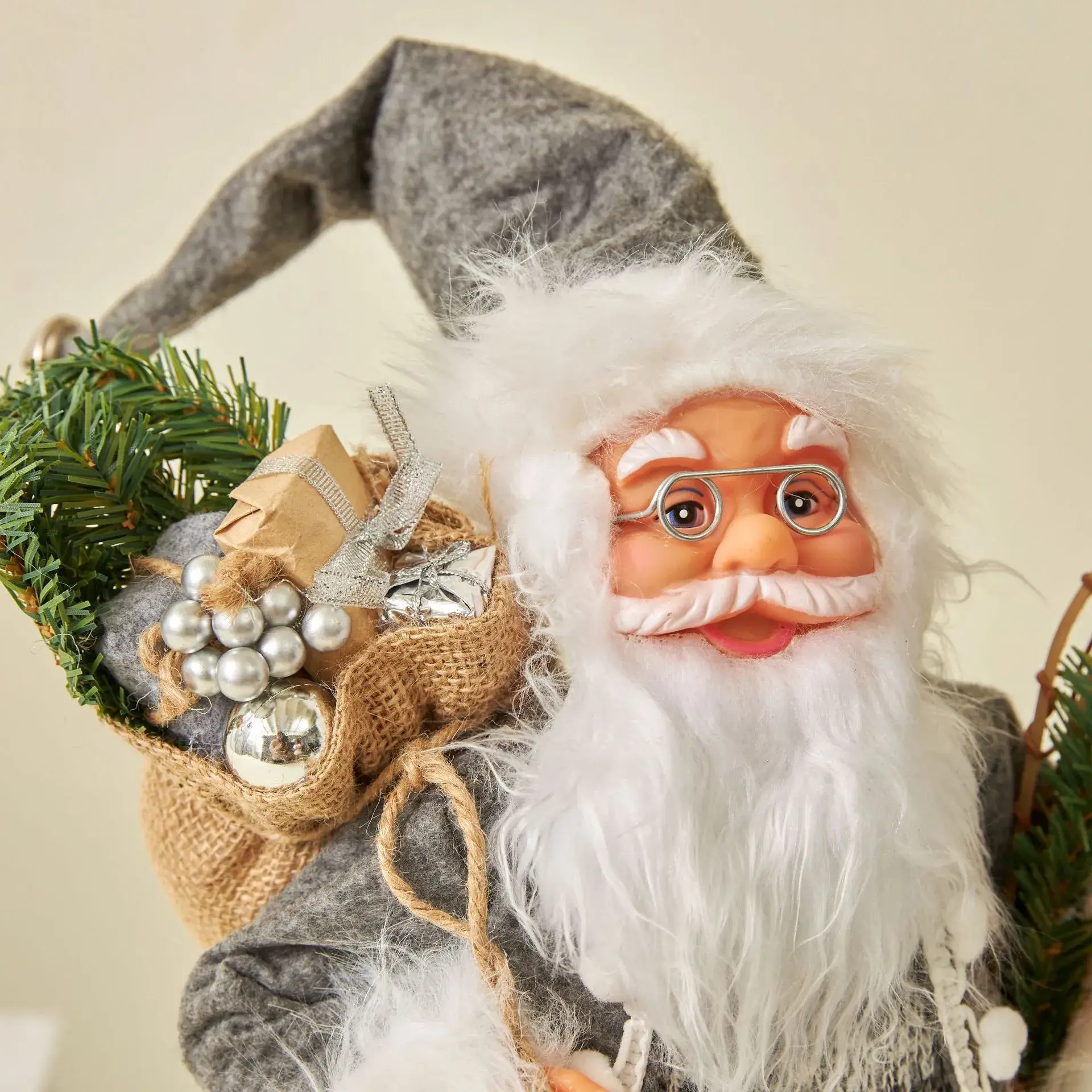Nordic Striped Santa Claus Rudolph Christmas Doll - Image 4