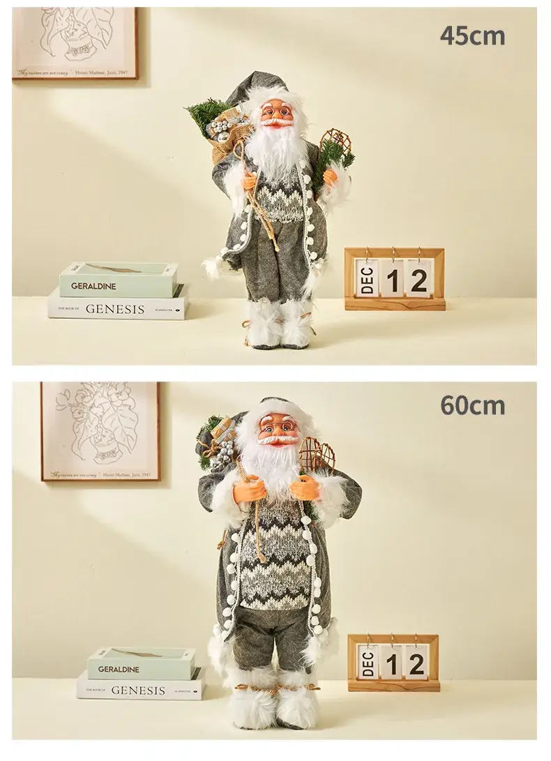 Nordic Striped Santa Claus Rudolph Christmas Doll — feature 9