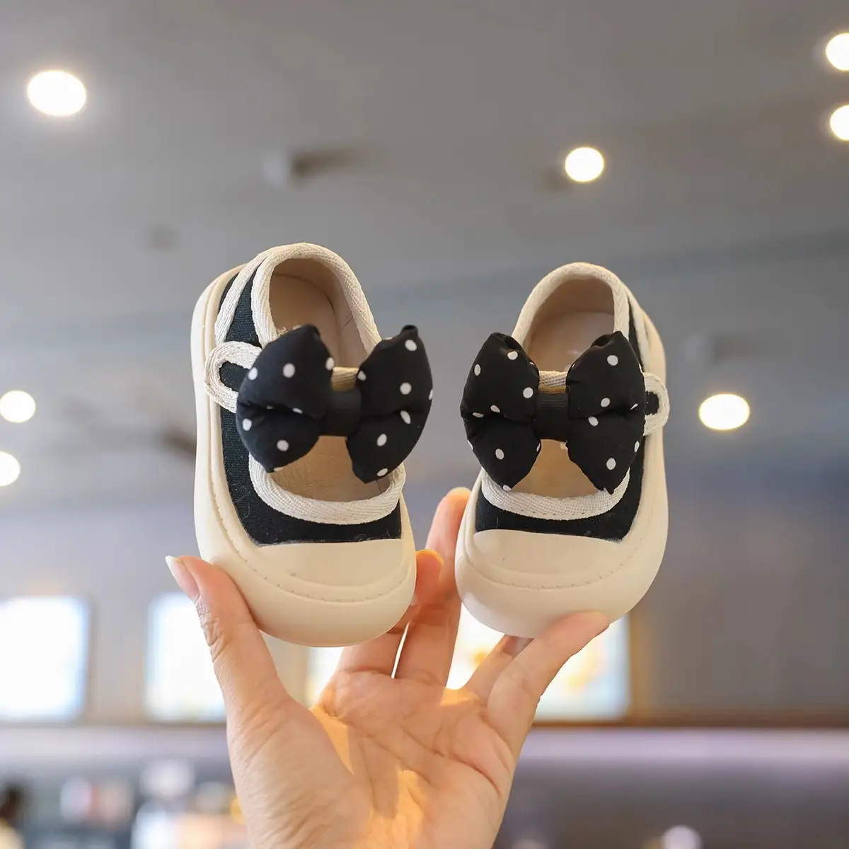 Baby Bow Knot Shoes for Girls One Year Old