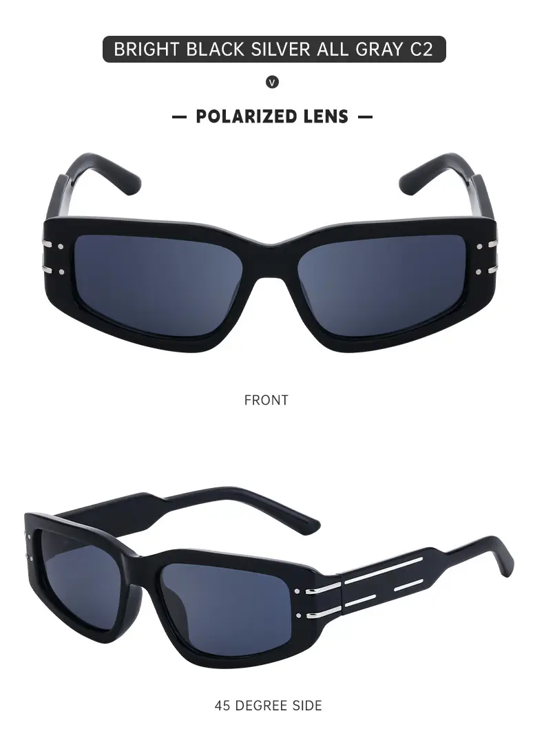 Men Polarized Sunglasses Black Anti-Glare Outdoor Driving — feature 22