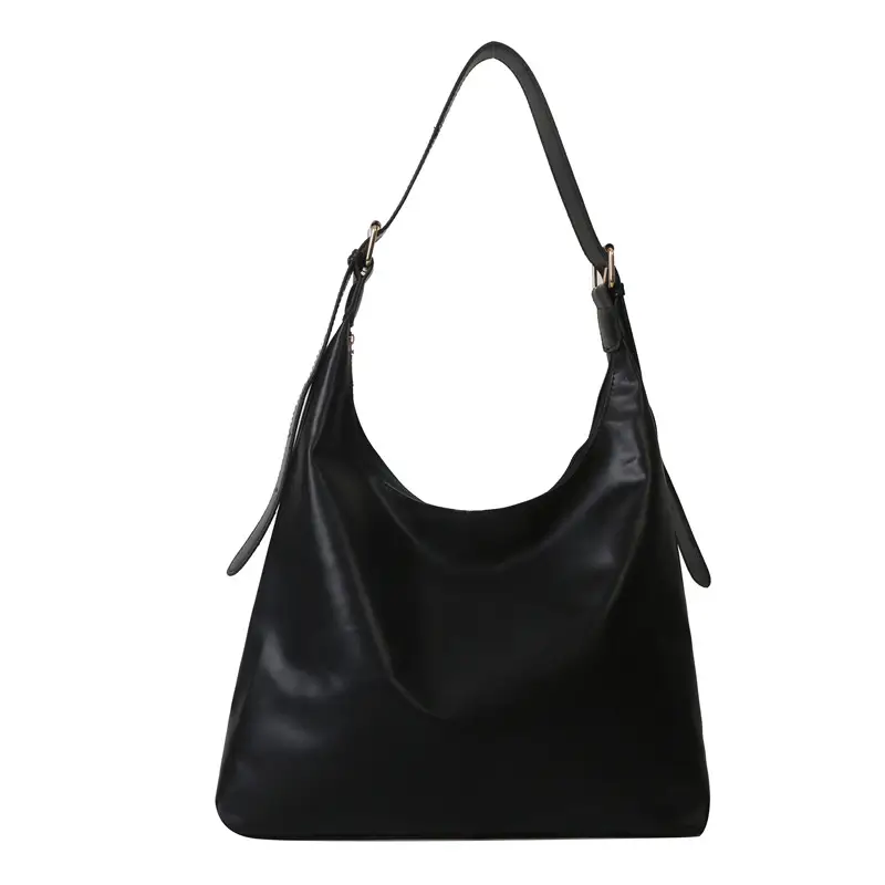 Women's Large Capacity Textile Shoulder Bag White 2024 - Image 9