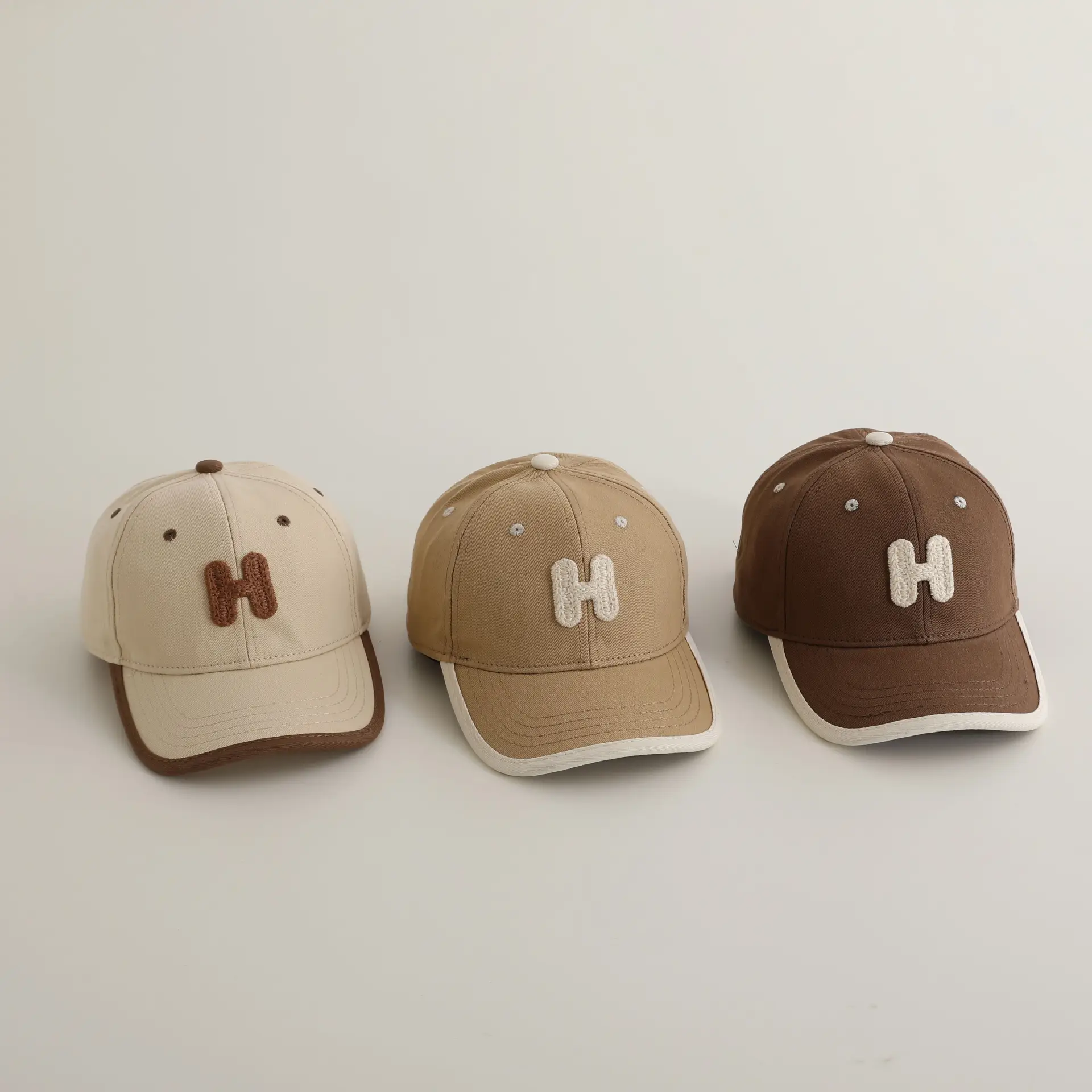 Men's Brown H Logo Baseball Cap