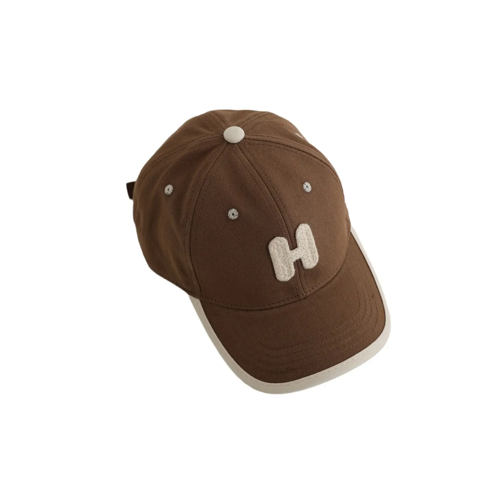 Men's Brown H Logo Baseball Cap