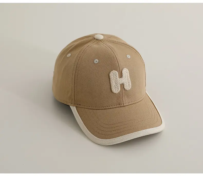 Men's Brown H Logo Baseball Cap — feature 14