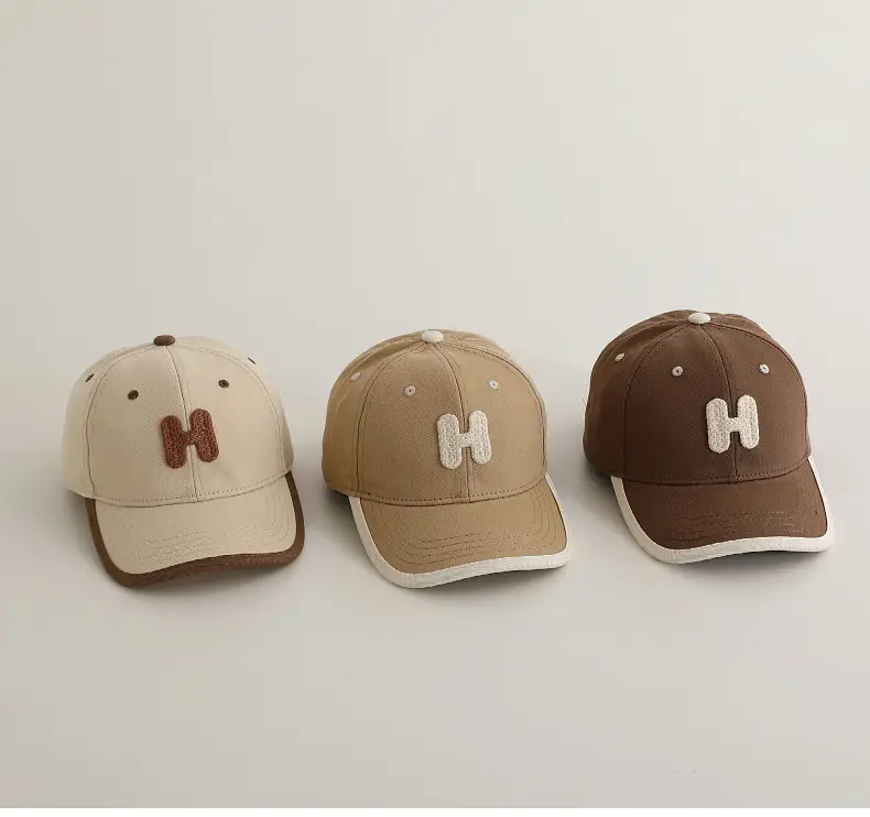 Men's Brown H Logo Baseball Cap — feature 3