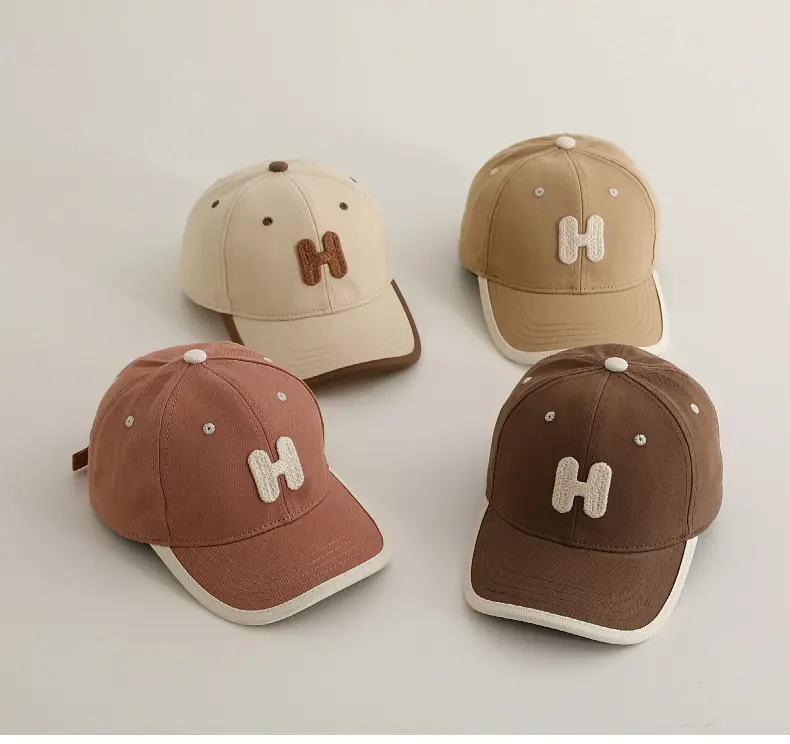 Men's Brown H Logo Baseball Cap — feature 9