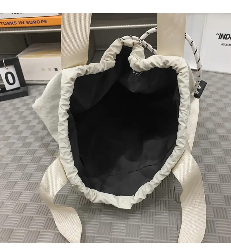 Green Drawstring Casual Backpack for Women Men — feature 39