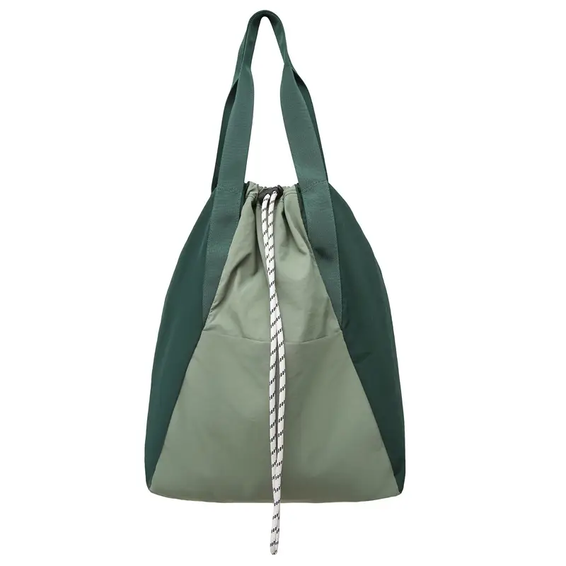 Green Drawstring Casual Backpack for Women Men