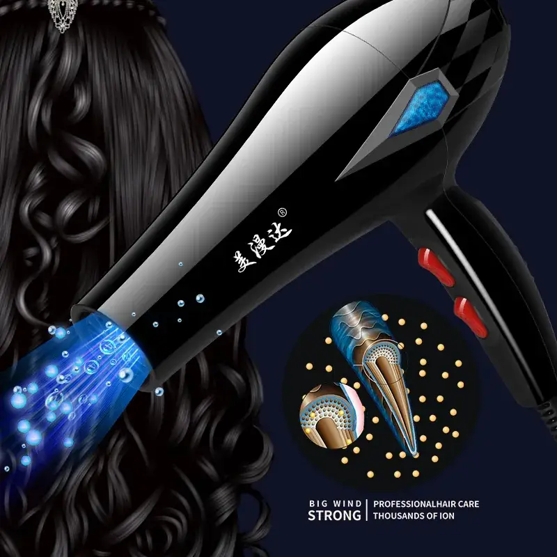 Hair Dryer with Adjustable Power & Cold Air - Image 4