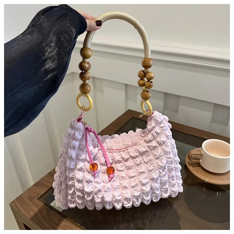 Pink Bubble Shoulder Bag for Girls 2024 - Image 5
