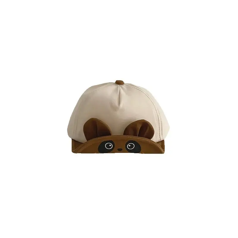 One Pan Baby Hat Cartoon Bear Warm Windproof Cap - Image 8